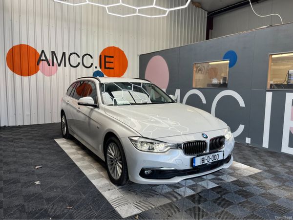 BMW 3-Series Estate, Diesel, 2018, White