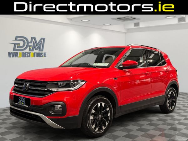 Volkswagen T-Cross Estate, Petrol, 2021, Red