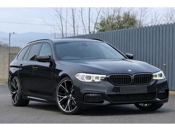 BMW 5-Series Estate, Diesel, 2020, Black