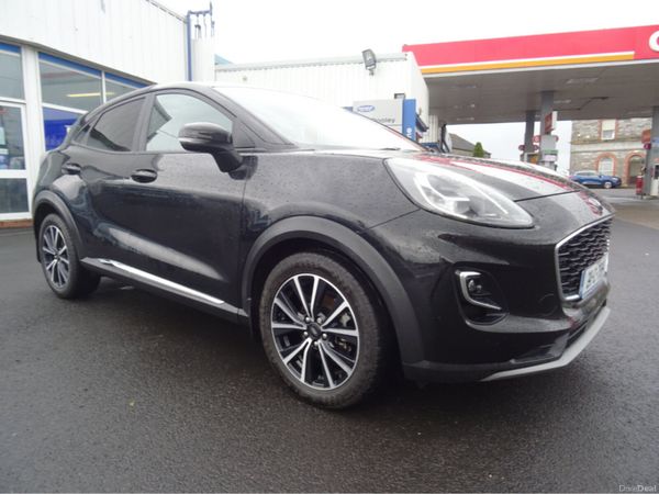 Ford Puma MPV, Petrol Hybrid, 2021, Black
