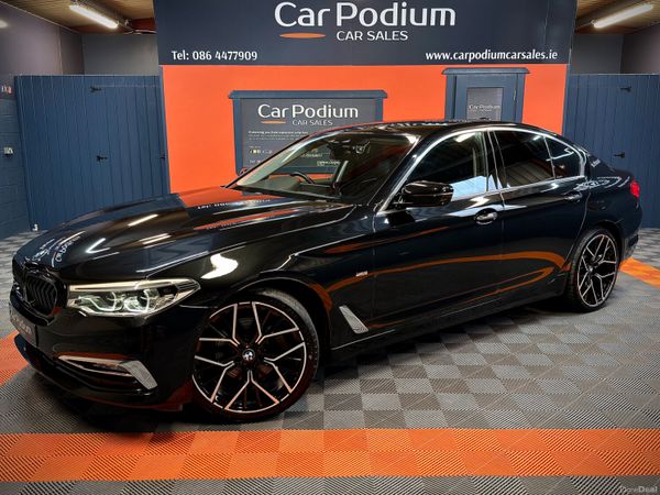 BMW 5-Series Saloon, Diesel, 2017, Black