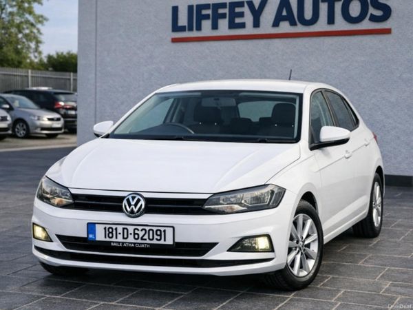 Volkswagen Polo Hatchback, Petrol, 2018, White