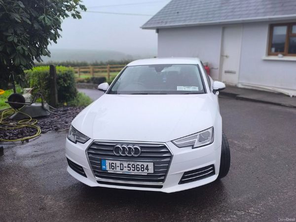 Audi A4 Saloon, Diesel, 2016, White