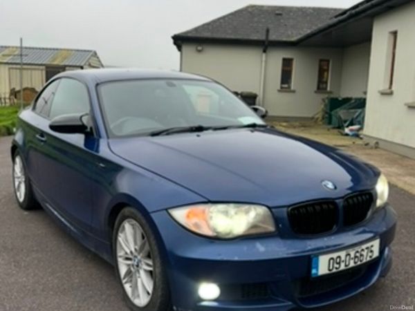 BMW 1-Series Coupe, Diesel, 2009, Blue