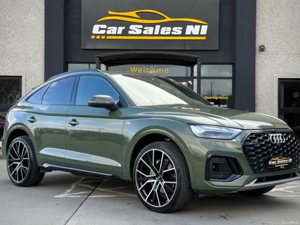 Audi Q5 SUV, Diesel Hybrid, 2023, Green
