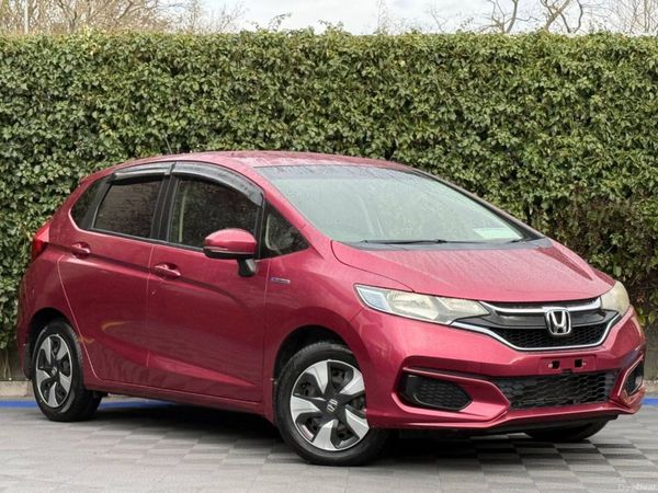 Honda Fit Hatchback, Petrol Hybrid, 2018, Red