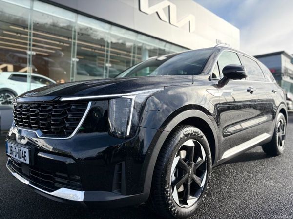 Kia Sorento SUV, Petrol Plug-in Hybrid, 2026, Black