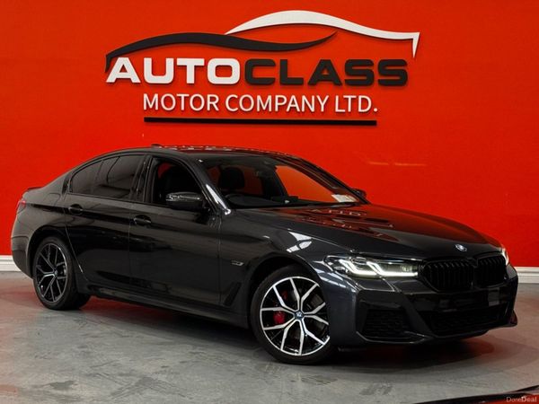 BMW 5-Series Saloon, Petrol Plug-in Hybrid, 2022, Grey