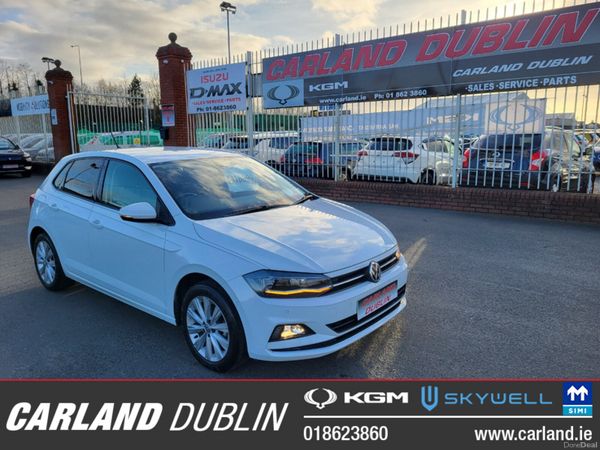 Volkswagen Polo Hatchback, Petrol, 2019, White
