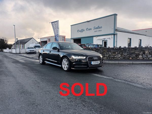 Audi A6 Saloon, Diesel, 2017, Black