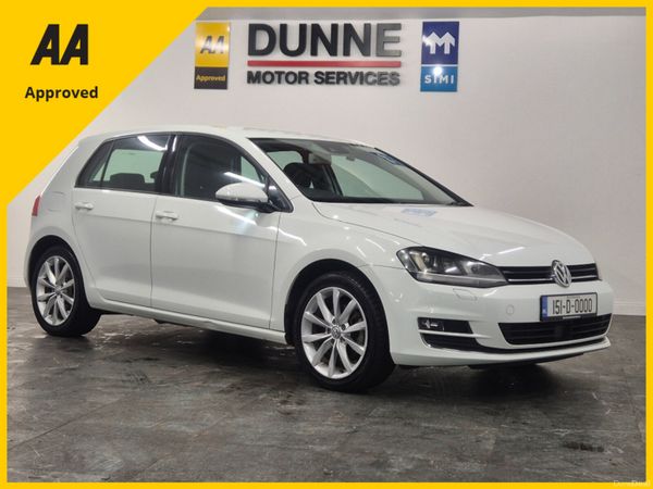 Volkswagen Golf Hatchback, Petrol, 2015, White