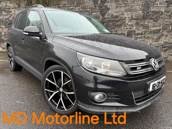 Volkswagen Tiguan SUV, Diesel, 2016, Black