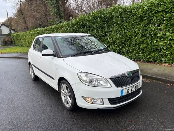 Skoda Fabia Hatchback, Petrol, 2012, White
