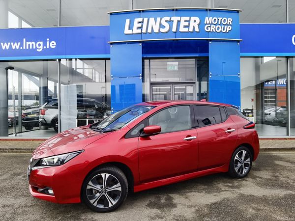 Nissan Leaf Hatchback, Electric, 2021, Red