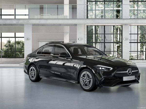 Mercedes-Benz C-Class Saloon, Diesel Hybrid, 2022, Black