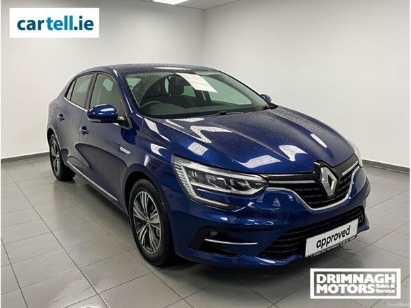 Renault Megane Saloon, Petrol, 2021, Blue