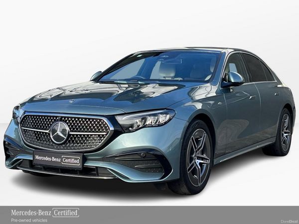 Mercedes-Benz E-Class Saloon, Diesel Plug-in Hybrid, 2025, Green