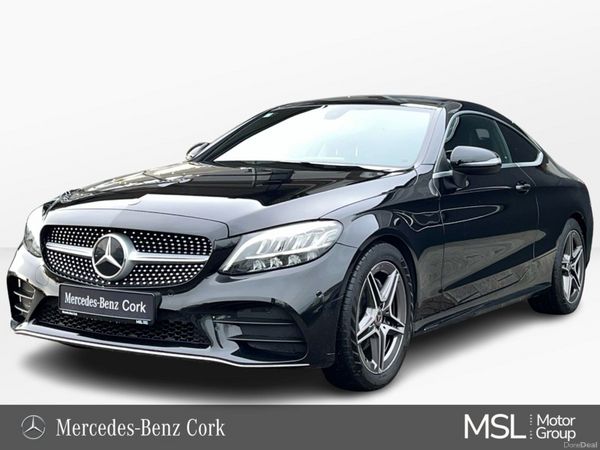 Mercedes-Benz C-Class Coupe, Diesel, 2021, Black