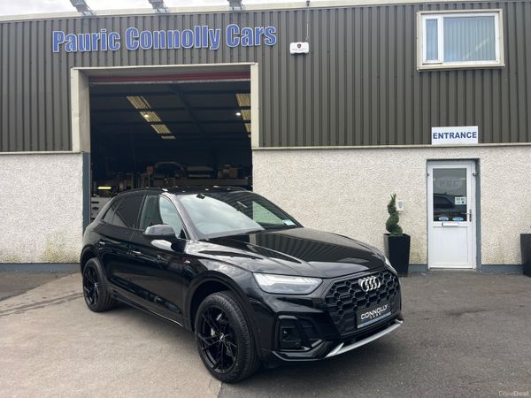 Audi Q5 Estate, Petrol Plug-in Hybrid, 2025, Black