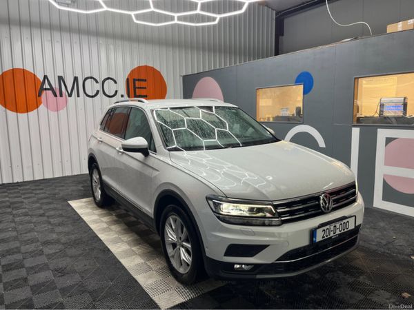Volkswagen Tiguan SUV, Diesel, 2020, White