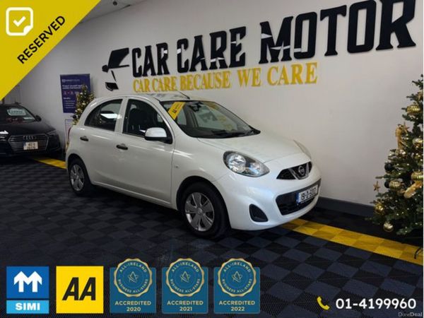 Nissan March Hatchback, Petrol, 2019, White