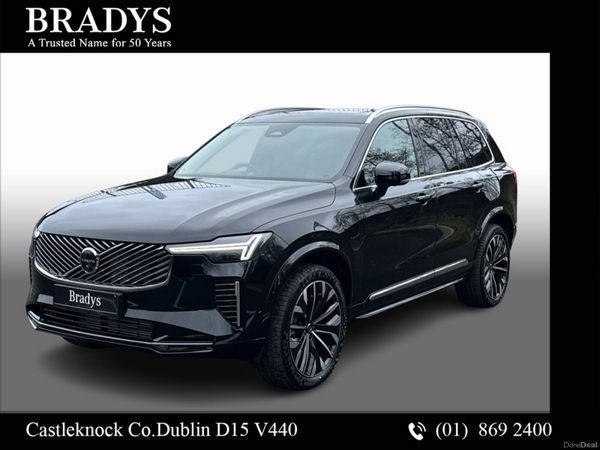 Volvo XC90 SUV, Petrol Hybrid, 2026, Black