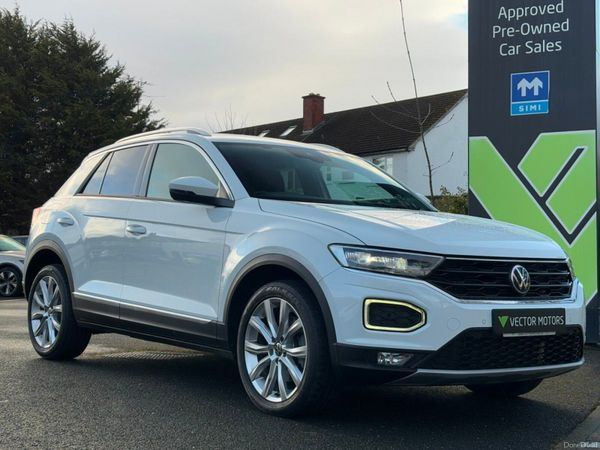 Volkswagen T-Roc SUV, Diesel, 2021, White