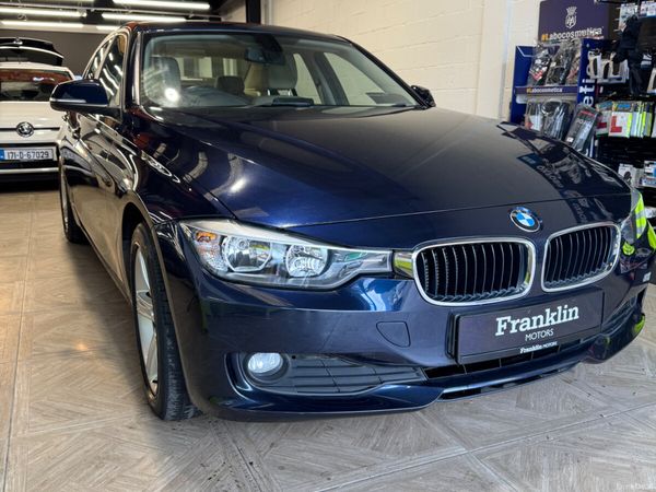 BMW 3-Series Saloon, Diesel, 2014, Blue