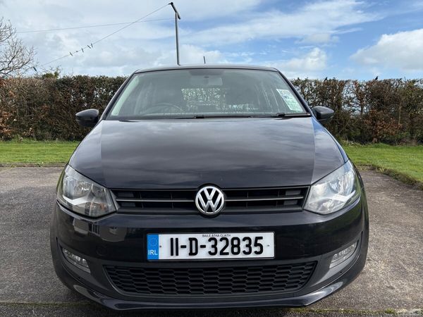 Volkswagen Polo Hatchback, Petrol, 2011, Black