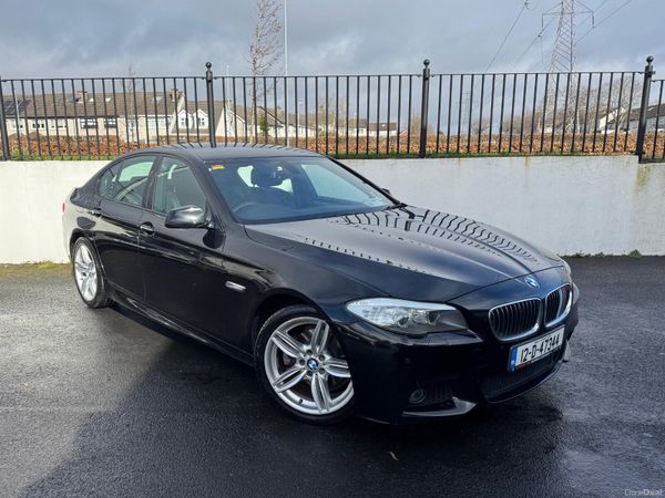 BMW 5-Series Saloon, Diesel, 2012, Black