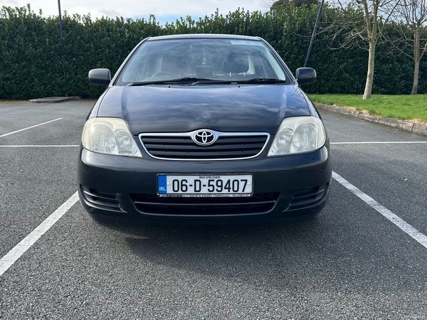 Toyota Corolla Saloon, Petrol, 2006, Black