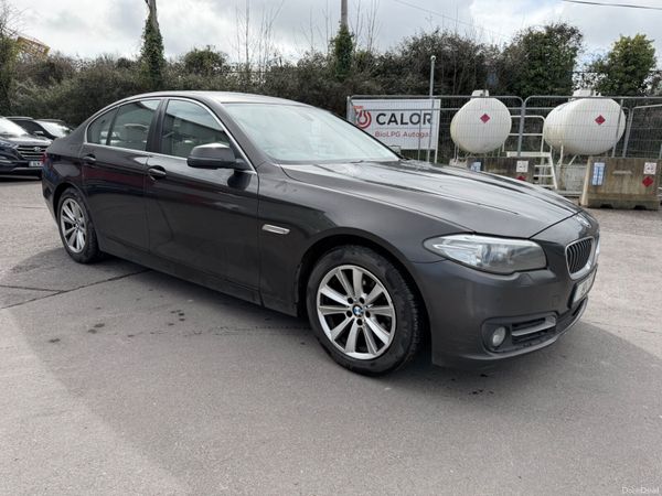 BMW 5-Series Saloon, Diesel, 2015, Brown