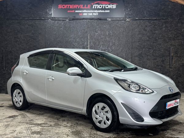 Toyota Aqua Hatchback, Petrol Hybrid, 2020, Silver