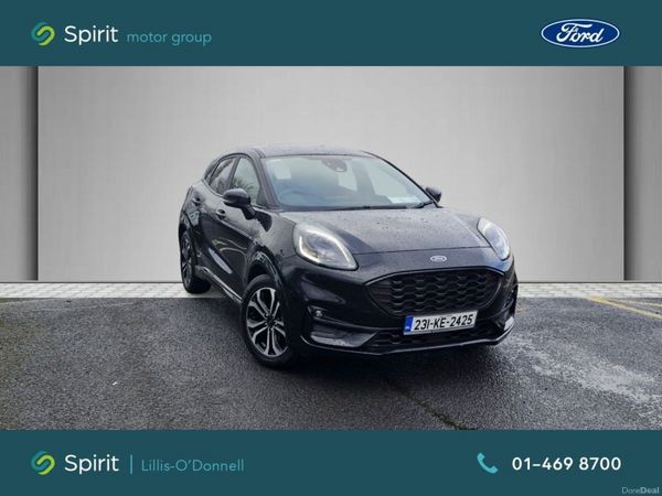 Ford Puma MPV, Petrol Hybrid, 2023, Black