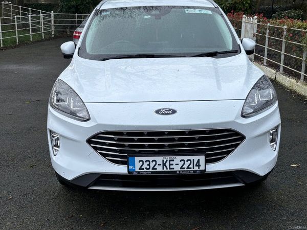 Ford Kuga SUV, Petrol Plug-in Hybrid, 2023, White
