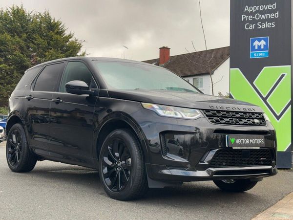Land Rover Discovery Sport SUV, Petrol Hybrid, 2022, Black