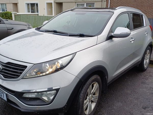 Kia Sportage SUV, Diesel, 2014, Silver