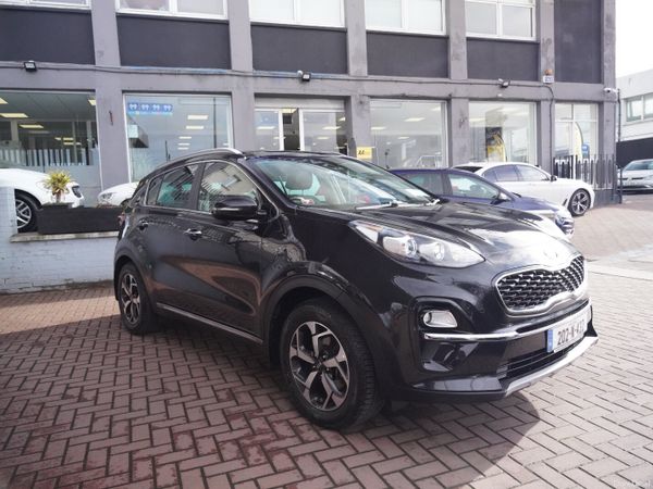Kia Sportage SUV, Diesel Hybrid, 2020, Black