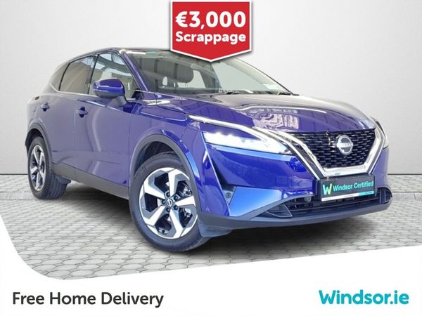 Nissan Qashqai SUV, Petrol, 2022, Blue