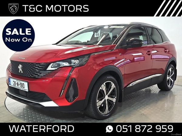 Peugeot 3008 SUV, Diesel, 2021, Red