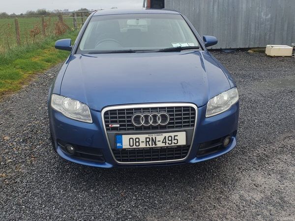 Audi A4 Saloon, Diesel, 2008, Blue