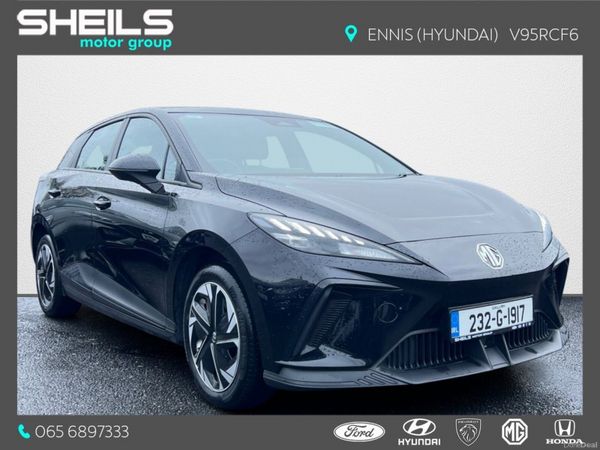 MG MG4 Hatchback, Electric, 2023, Black
