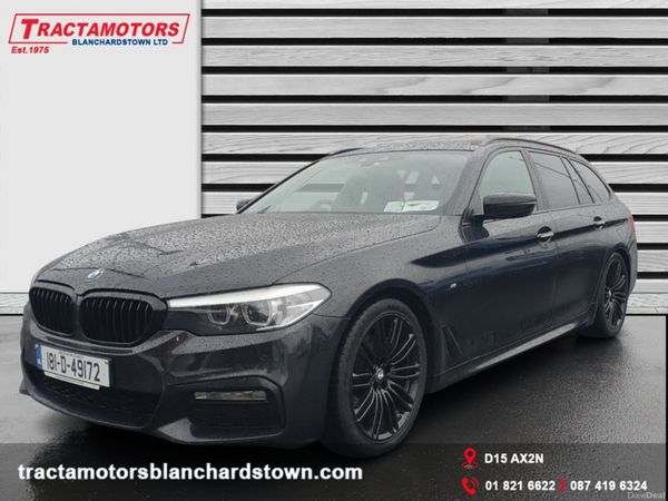 BMW 5-Series Estate, Diesel, 2018, Black