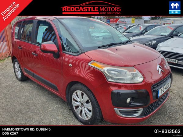 Citroen C3 Picasso Hatchback, Petrol, 2011, Red