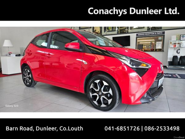 Toyota Aygo Hatchback, Petrol, 2018, Red