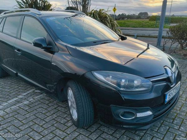 Renault Megane Estate, Diesel, 2015, Black