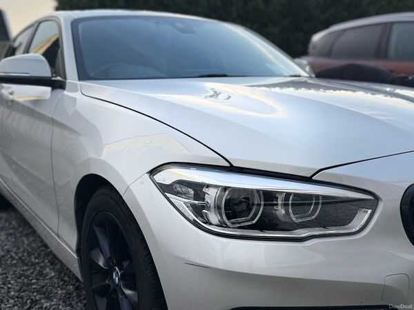 BMW 1-Series Hatchback, Diesel, 2016, White