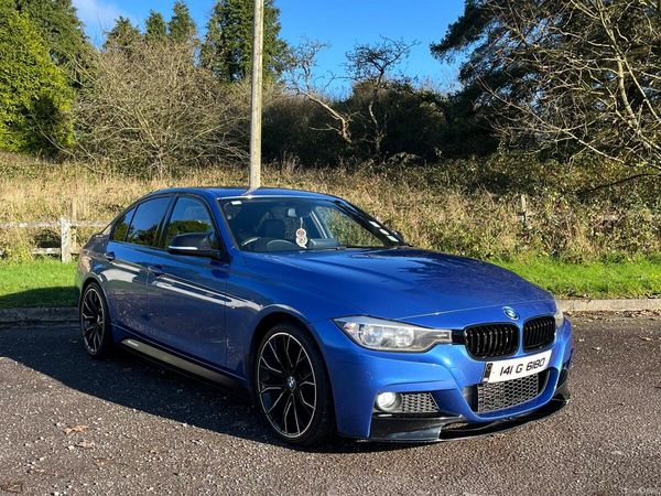 BMW 3-Series Saloon, Diesel, 2014, Blue