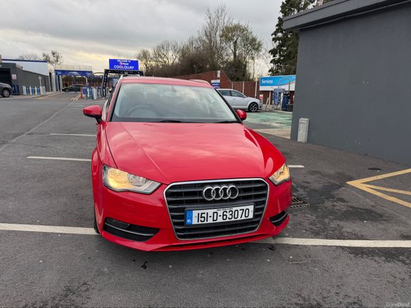 Audi A3 Hatchback, Diesel, 2015, Red