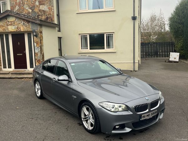 BMW 5-Series Saloon, Diesel, 2015, Grey